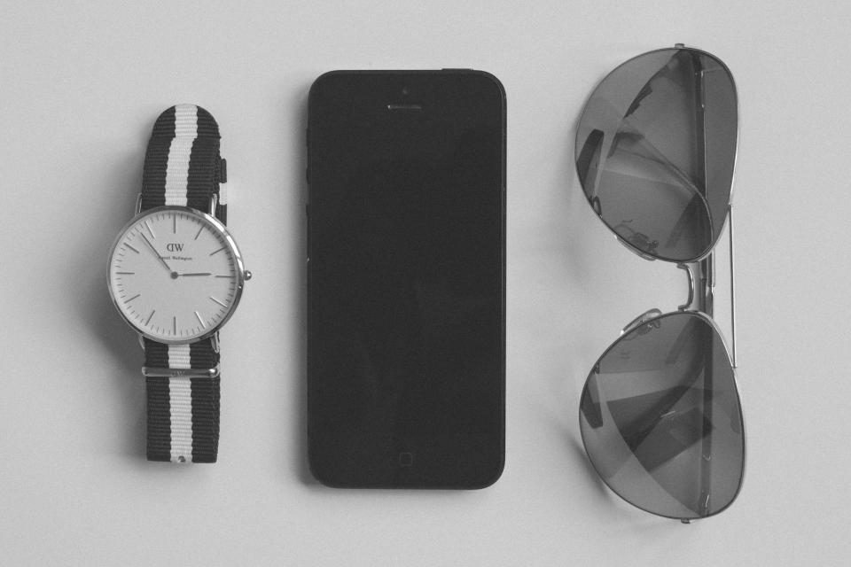 Illustrative photograph of watch Sunglasses